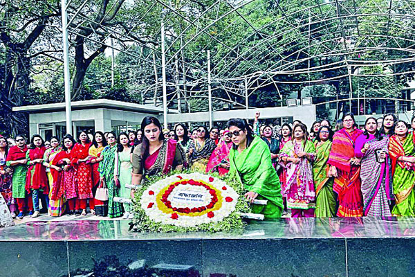বিএনপি-জামায়াতের ‘নৈরাজ্য’ মোকাবিলার ঘোষণা যুব মহিলা লীগের
