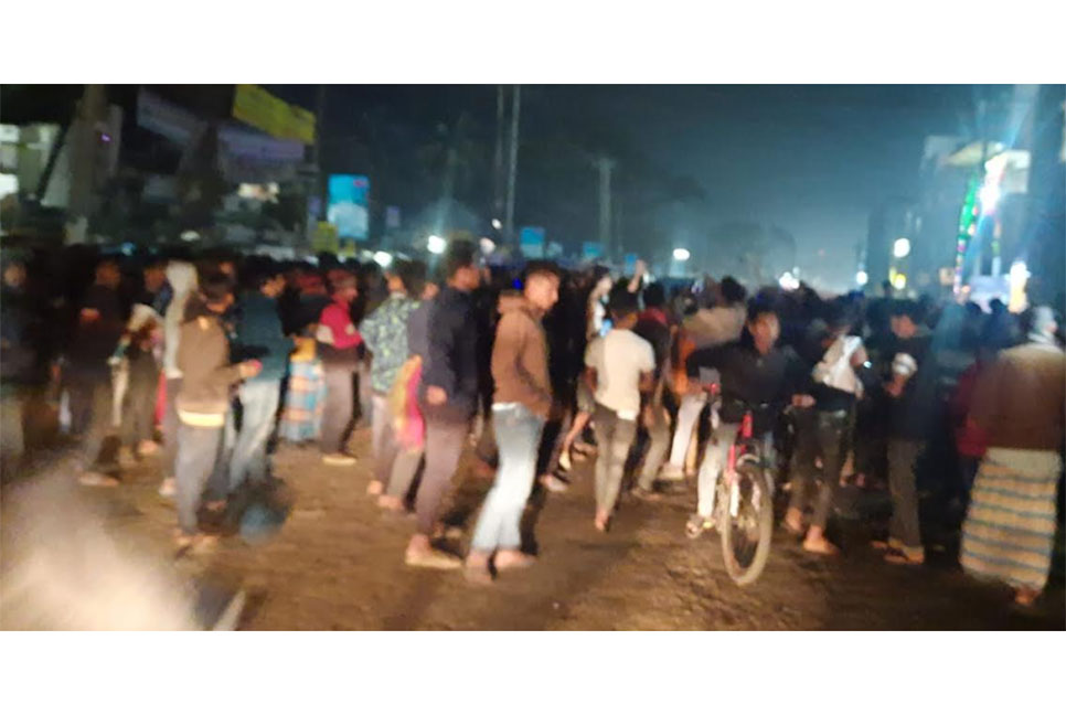 নোয়াখালীতে আর্জেন্টিনা সমর্থকদের আনন্দ মিছিল