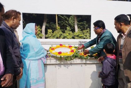 বালিয়াকান্দিতে মীর মশাররফ হোসেনের মৃত্যুবার্ষিকী পালন