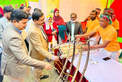 বীরগঞ্জে ক্ষুদ্র নৃগোষ্ঠী মেলা অনুষ্ঠিত