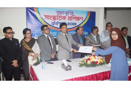 
লক্ষ্মীপুরে আবৃত্তি ও সাংস্কৃতিক প্রশিক্ষণ কর্মশালা