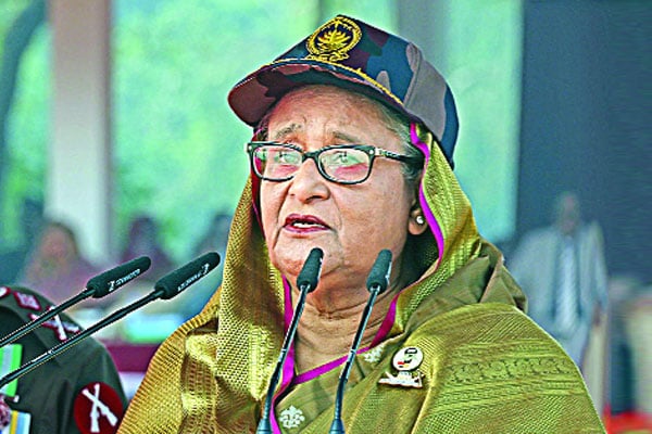 বিজিবিকে বিশ্বমানে গড়ে তোলা হবে : প্রধানমন্ত্রী