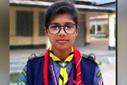 দিনাজপুরে ট্রাকের ধাক্কায় প্রাণ গেলো স্কাউট সদস্যের
