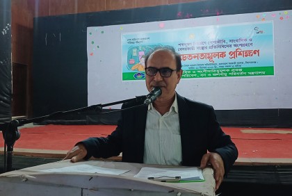 শব্দদূষণ নিয়ন্ত্রণে কিশোরগঞ্জে প্রশিক্ষণ কর্মশালা