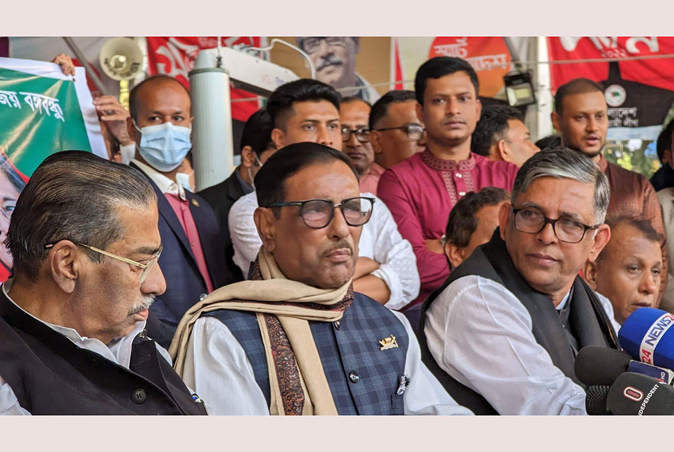 শনিবার মফস্বলে বিএনপির ভাঙচুর-অগ্নি সংযোগের পরিকল্পনা : ওবায়দুল কাদের