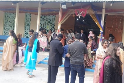 নোয়াখালীতে বড়দিনের উৎসব উদযাপন