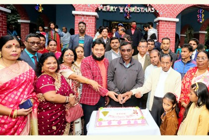 বগুড়ায় নানা আয়োজনে বড়দিন উদযাপন