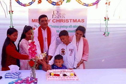 নীলফামারীতে বড়দিন উদযাপন  