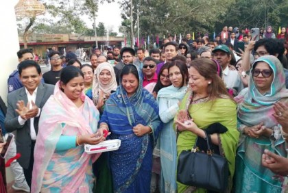 শিবচরে দুই দিনব্যাপী পিঠা উৎসবের উদ্বোধন