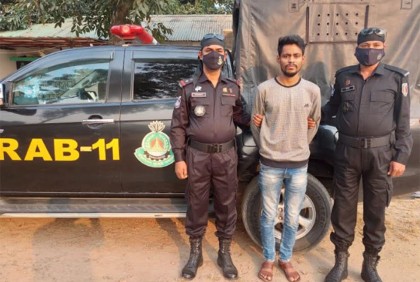 নরসিংদীতে ধর্ষণ ও ভিডিও ধারণের অভিযোগে একজন গ্রেফতার