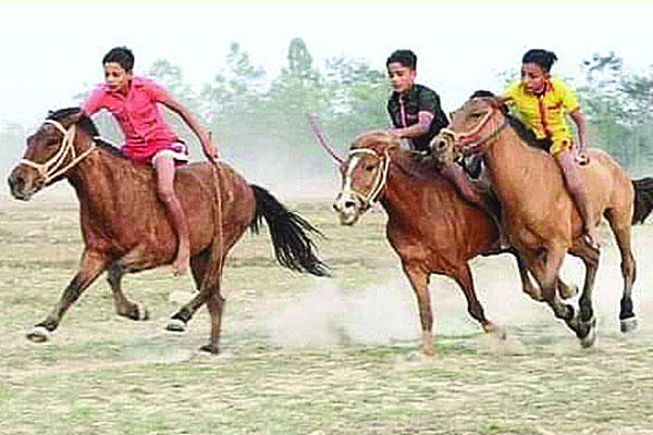 যশোরে ৫২তম ঘোড়দৌড় প্রতিযোগিতা
