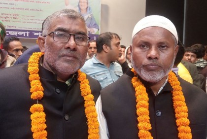 মাগুরা জেলা শ্রমিক লীগের সভাপতি সাইফুল, সম্পাদক আছাদ্দুজ্জামান