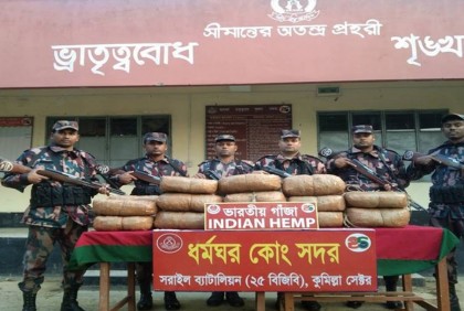 বিজয়নগরে বিপুল পরিমাণ মাদকদ্রব্য উদ্ধার  