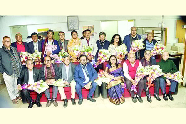 জাতীয় প্রেস ক্লাবের নবনির্বাচিত ব্যবস্থাপনা কমিটির দায়িত্ব গ্রহণ