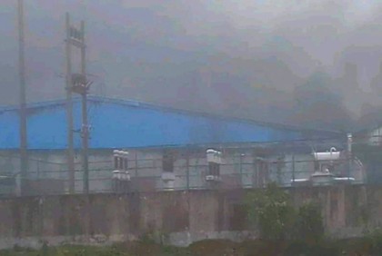 গাজীপুরের কালীগঞ্জে স্পিনিং মিলে আগুন