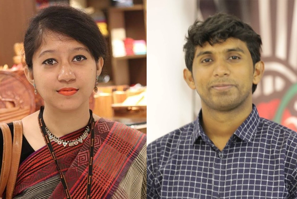 আবৃত্তি একাডেমির নেতৃত্বে তাহমিনা-বেলায়েত