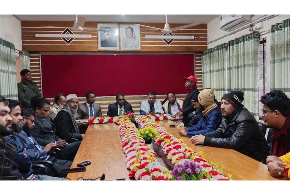 
ফুলপুর প্রেস ক্লাবের নবগঠিত কমিটির পরিচিতি সভা 