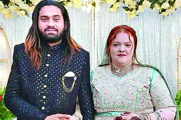 প্রেমের টানে জার্মানির তরুণী সিলেটে
