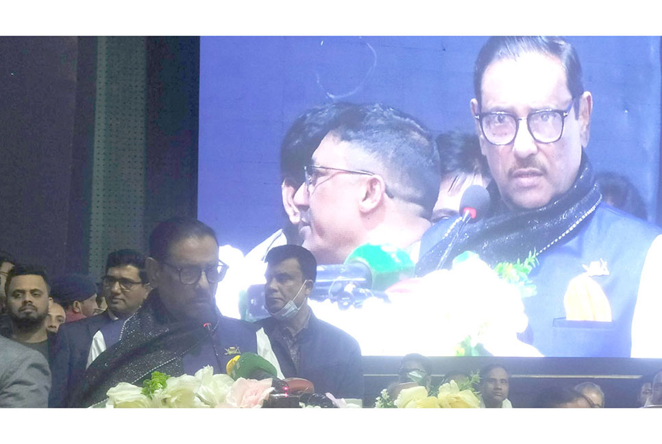ভালো মানুষ রাজনীতিতে আসতে চায় না : ওবায়দুল কাদের
