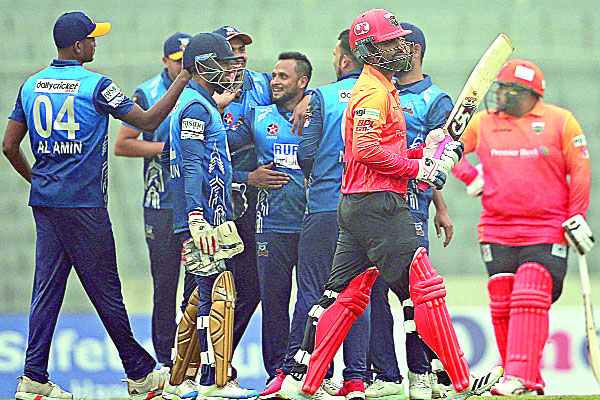 ঢাকা সিলেটের সহজ জয়