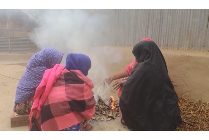 ঝিনাইদহে তীব্র শীতে স্থবির জনজীবন
