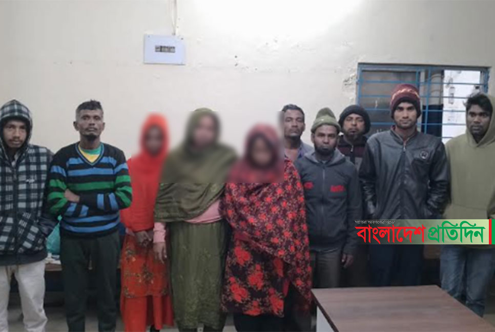 পশ্চিমবঙ্গে হাওড়া স্টেশনের বাইরে থেকে ৯ বাংলাদেশি গ্রেফতার