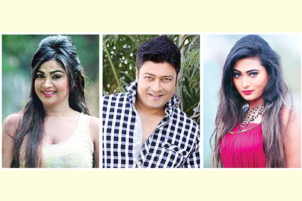 একই ছবিতে সিমলা-ফেরদৌস-অধরা
