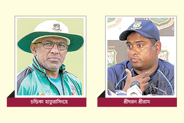 নতুন জুটি হাতুরাসিংহে-শ্রীরাম!