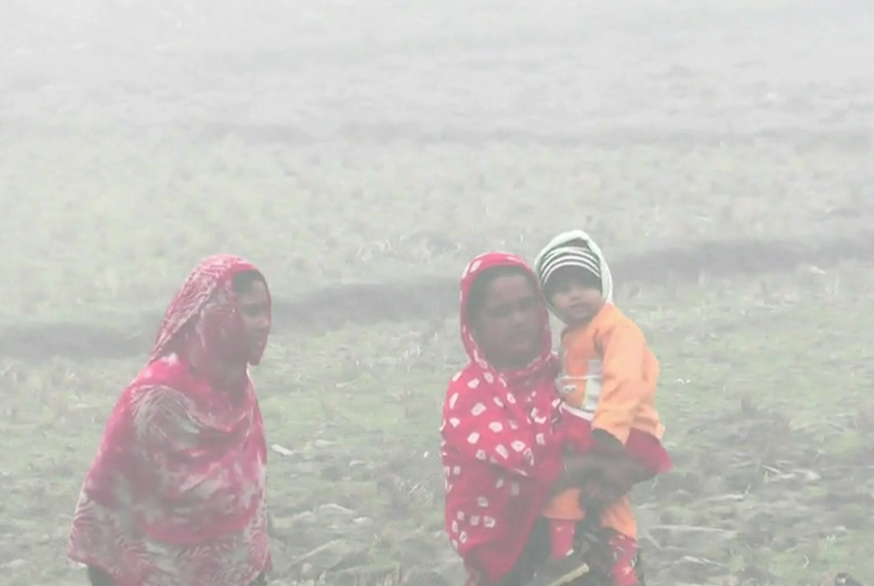 মৃদু শৈত্য প্রবাহে স্থবির কুড়িগ্রামের জনজীবন 