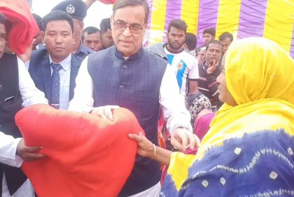 নেত্রকোনার হাওরাঞ্চলে বঙ্গবন্ধুর স্বদেশ প্রত্যাবর্তন দিবস পালিত