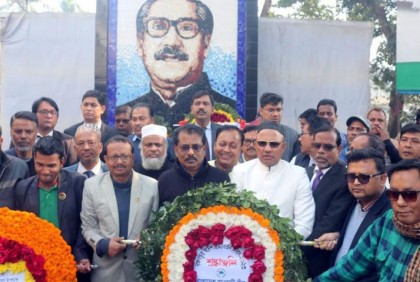 নানা আয়োজনে শেরপুরে বঙ্গবন্ধুর স্বদেশ প্রত্যাবর্তন দিবস পালন 