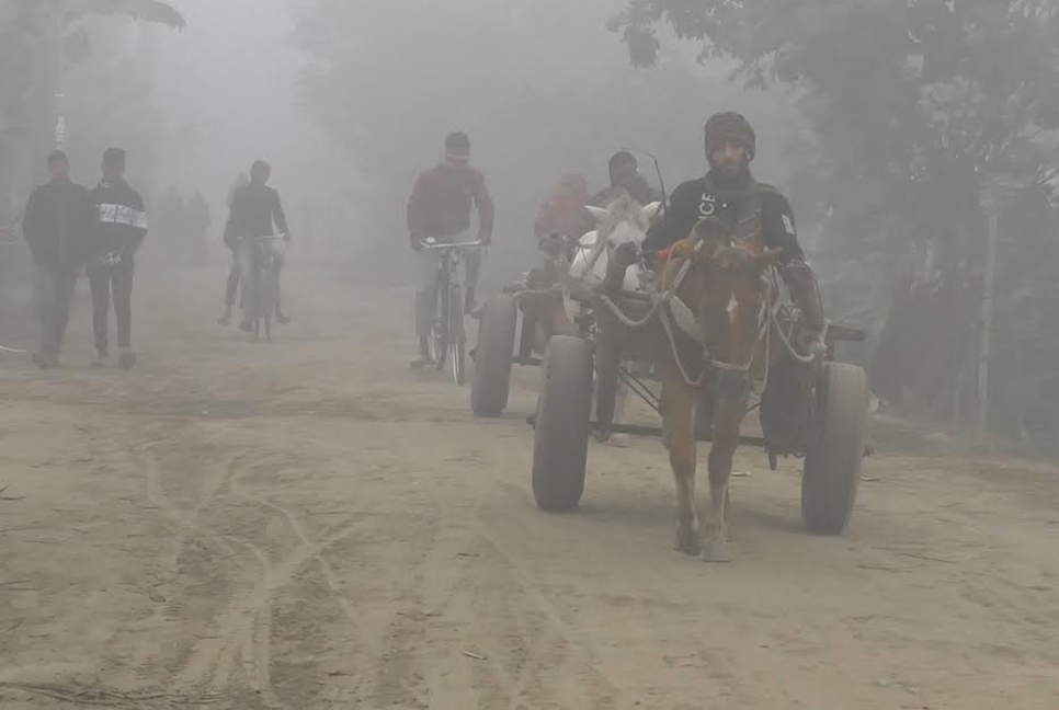 শীতে কাবু কুড়িগ্রামের জনজীবন

