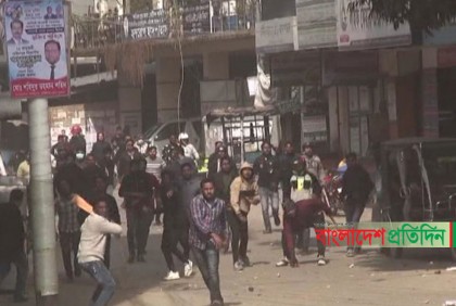 যুবলীগ-ছাত্রলীগের হামলায় ফরিদপুরে বিএনপির কর্মসূচি পণ্ড
