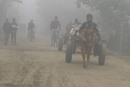 শীতে কাবু কুড়িগ্রামের জনজীবন

