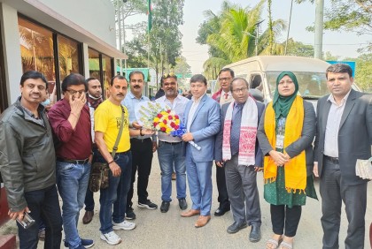 সফর শেষে দেশে ফিরলেন ভারতীয় সাংবাদিক প্রতিনিধি দল