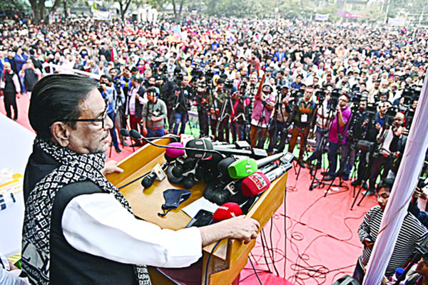 বিএনপি ক্ষমতায় গেলে বস্ত্রহানি হবে গণতন্ত্রের : কাদের