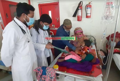 তীব্র শীতে সাতক্ষীরায় ঠান্ডাজনিত রোগের প্রকোপ বৃদ্ধি 

