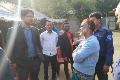 খাগড়াছড়িতে পাহাড় কাটার দায়ে  লাখ টাকা জরিমানা