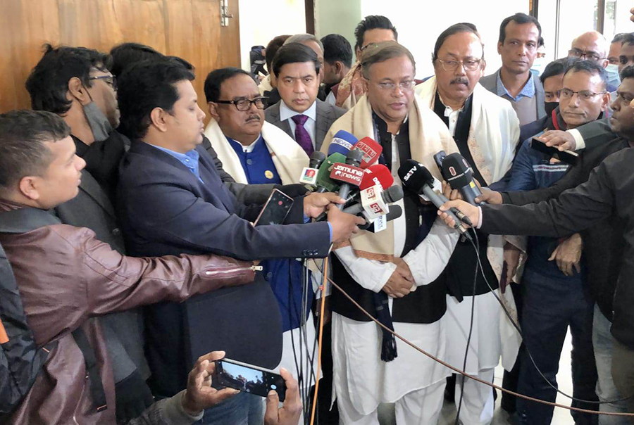 জামায়াত ও হেফাজতের সঙ্গে সম্পর্ক অবান্তর : তথ্যমন্ত্রী