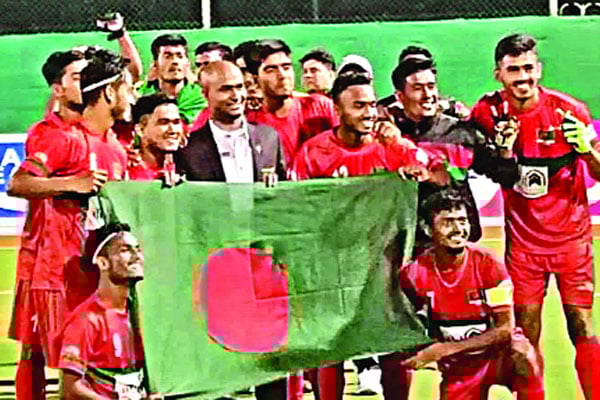 হকিতে বাংলাদেশ অপরাজিত চ্যাম্পিয়ন