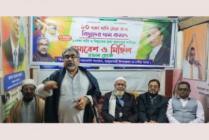 বিদ্যুতের মূল্যবৃদ্ধি নিয়ে প্রতারণা করছে সরকার : এমরান সালেহ
