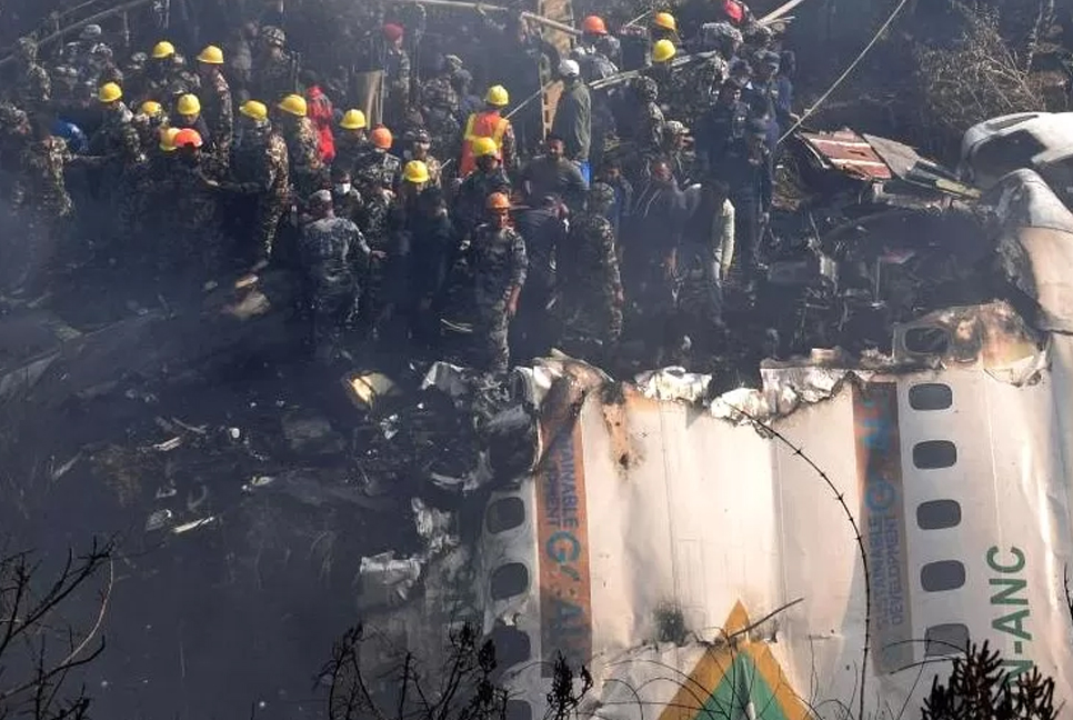 ৬৮ প্রাণ নিভিয়ে দেয়া বিমান দুর্ঘটনায় নেপালে এক দিনের রাষ্ট্রীয় শোক