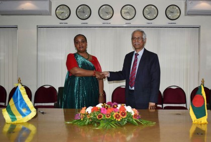 বিমান চলাচলে বাংলাদেশ ও রুয়ান্ডার মধ্যে চুক্তি সই

