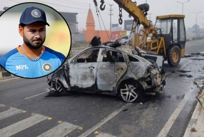 ভয়াবহ গাড়ি দুর্ঘটনার পর পান্তের প্রথম টুইট