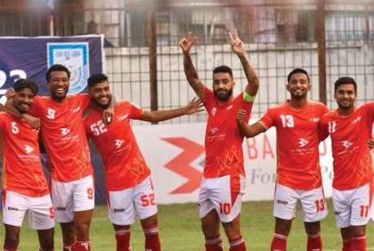 এক ম্যাচ হাতে রেখেই ফেডারেশন কাপের দ্বিতীয় রাউন্ডে বসুন্ধরা