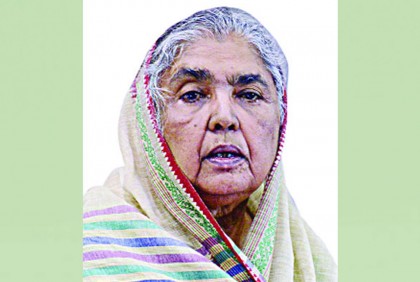 মতিয়া চৌধুরীকে সংসদ উপনেতা করে প্রজ্ঞাপন জারি