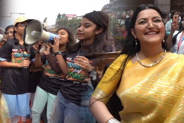 ‘অ্যাডভেঞ্চার অব সুন্দরবন’ নিয়ে ব্যতিক্রমী প্রচারণায় পরীমণি
