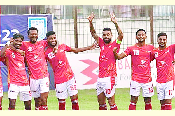 সহজ ম্যাচ কঠিন করে জিতল বসুন্ধরা কিংস