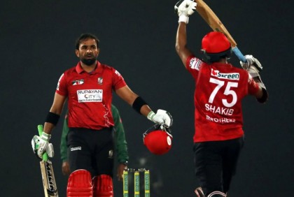 বিপিএলের ইতিহাসে যৌথভাবে দ্বিতীয় সর্বোচ্চ স্কোর বরিশালের