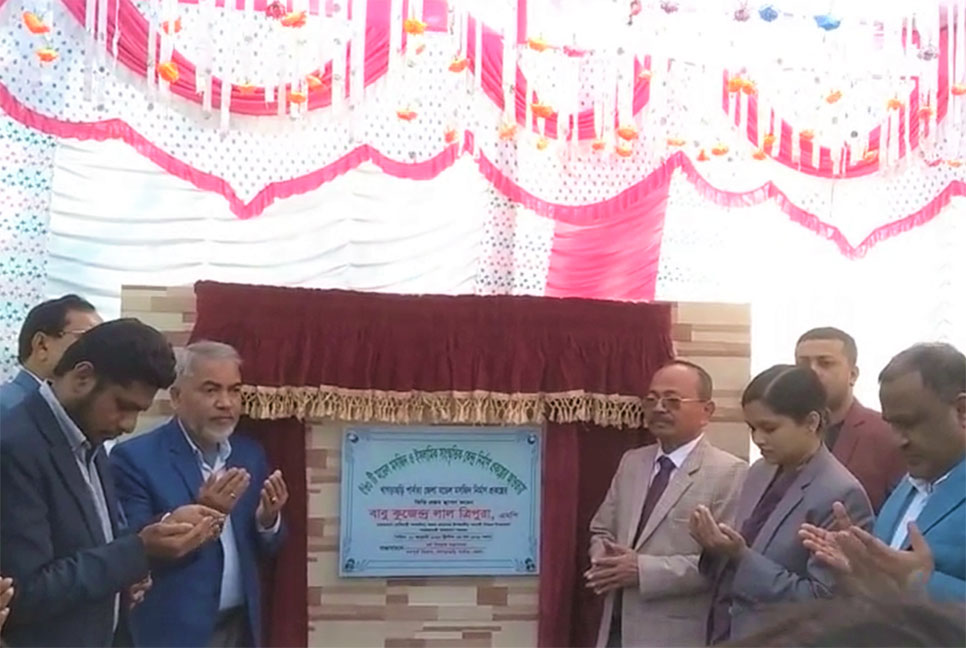 খাগড়াছড়িতে মডেল মসজিদের ভিত্তিপ্রস্থর স্থাপন